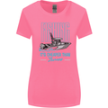 Fishing It's Cheaper Than Therapy Fisherman Womens Wider Cut T-Shirt Azalea