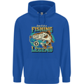 Fishing Legend Funny Fisherman Childrens Kids Hoodie Royal Blue