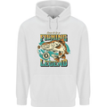 Fishing Legend Funny Fisherman Childrens Kids Hoodie White