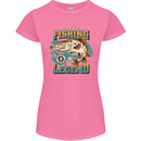 Fishing Legend Funny Fisherman Womens Petite Cut T-Shirt Azalea