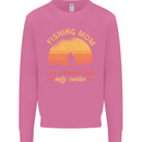 Fishing Mom Like a Normal but Cooler Mens Sweatshirt Jumper Azalea