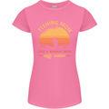 Fishing Mom Like a Normal but Cooler Womens Petite Cut T-Shirt Azalea