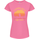 Fishing Mom Like a Normal but Cooler Womens Petite Cut T-Shirt Azalea