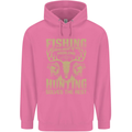 Fishing & Hunting Fisherman Hunter Funny Childrens Kids Hoodie Azalea
