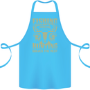 Fishing & Hunting Fisherman Hunter Funny Cotton Apron 100% Organic Turquoise