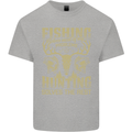 Fishing & Hunting Fisherman Hunter Funny Kids T-Shirt Childrens Sports Grey