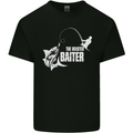 Fishing the Master Baiter Funny Fisherman Mens Cotton T-Shirt Tee Top Black