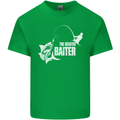 Fishing the Master Baiter Funny Fisherman Mens Cotton T-Shirt Tee Top Irish Green
