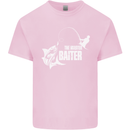 Fishing the Master Baiter Funny Fisherman Mens Cotton T-Shirt Tee Top Light Pink