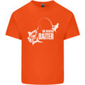 Fishing the Master Baiter Funny Fisherman Mens Cotton T-Shirt Tee Top Orange
