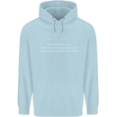 Fit ish Funny Gym Training Top Overweight Childrens Kids Hoodie Light Blue