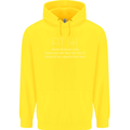 Fit ish Funny Gym Training Top Overweight Childrens Kids Hoodie Yellow