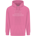 Fit ish Funny Gym Training Top Overweight Mens 80% Cotton Hoodie Azelea