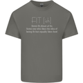 Fit ish Funny Gym Training Top Overweight Mens Cotton T-Shirt Tee Top Charcoal