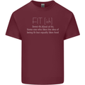 Fit ish Funny Gym Training Top Overweight Mens Cotton T-Shirt Tee Top Maroon