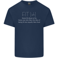 Fit ish Funny Gym Training Top Overweight Mens Cotton T-Shirt Tee Top Navy Blue