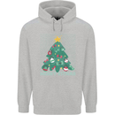 Fitness Merry Fitmas Christmas Tree Gym Childrens Kids Hoodie Sports Grey