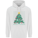 Fitness Merry Fitmas Christmas Tree Gym Childrens Kids Hoodie White