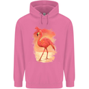 Flamingo Painting Childrens Kids Hoodie Azalea