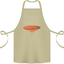 Flat Planet Mars Cotton Apron 100% Organic Khaki