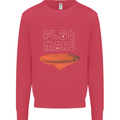 Flat Planet Mars Mens Sweatshirt Jumper Heliconia