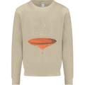 Flat Planet Mars Mens Sweatshirt Jumper Sand