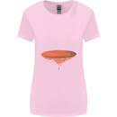 Flat Planet Mars Womens Wider Cut T-Shirt Light Pink