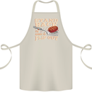 Flip Out Funny BBQ Grill Cotton Apron 100% Organic Natural