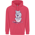 Floating Polar Bear Climate Change Environment Childrens Kids Hoodie Heliconia