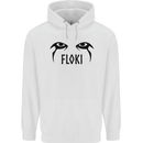 Floki Eyes Vikings Valhalla Odin Childrens Kids Hoodie White