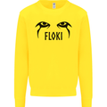Floki Eyes Vikings Valhalla Odin Kids Sweatshirt Jumper Yellow