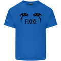 Floki Eyes Vikings Valhalla Odin Kids T-Shirt Childrens Royal Blue