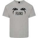 Floki Eyes Vikings Valhalla Odin Kids T-Shirt Childrens Sports Grey