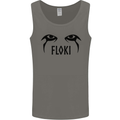 Floki Eyes Vikings Valhalla Odin Mens Vest Tank Top Charcoal