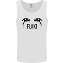 Floki Eyes Vikings Valhalla Odin Mens Vest Tank Top White