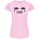 Floki Eyes Vikings Valhalla Odin Womens Petite Cut T-Shirt Light Pink