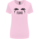 Floki Eyes Vikings Valhalla Odin Womens Wider Cut T-Shirt Light Pink