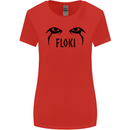 Floki Eyes Vikings Valhalla Odin Womens Wider Cut T-Shirt Red