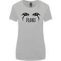 Floki Eyes Vikings Valhalla Odin Womens Wider Cut T-Shirt Sports Grey