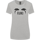 Floki Eyes Vikings Valhalla Odin Womens Wider Cut T-Shirt Sports Grey