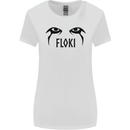 Floki Eyes Vikings Valhalla Odin Womens Wider Cut T-Shirt White