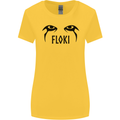 Floki Eyes Vikings Valhalla Odin Womens Wider Cut T-Shirt Yellow