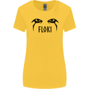 Floki Eyes Vikings Valhalla Odin Womens Wider Cut T-Shirt Yellow