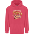 Flugelhorn Music Speaks Where Words Fail Childrens Kids Hoodie Heliconia