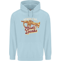 Flugelhorn Music Speaks Where Words Fail Childrens Kids Hoodie Light Blue