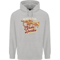 Flugelhorn Music Speaks Where Words Fail Childrens Kids Hoodie Sports Grey