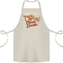 Flugelhorn Music Speaks Where Words Fail Cotton Apron 100% Organic Natural