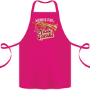 Flugelhorn Music Speaks Where Words Fail Cotton Apron 100% Organic Pink