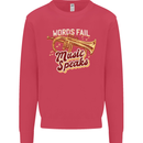 Flugelhorn Music Speaks Where Words Fail Kids Sweatshirt Jumper Heliconia