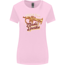 Flugelhorn Music Speaks Where Words Fail Womens Wider Cut T-Shirt Light Pink